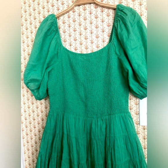 Altar’d State Puff-Sleeve Tiered Cottagecore Sundress | Large - Picture 3 of 6